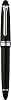 Sailor Fountain Pen, Fountain Pen Profit Casual Silver Trim, Black, Broad, 11-0571-620