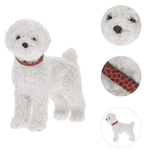 STOBOK Cachorrinho de Pelúcia Animal de Pelúcia Cachorro Realista Cão de Pelúcia Cachorrinho de Pelú