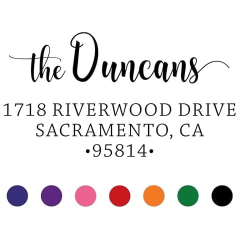 904 Custom Self-Inking Address Stamp Cover