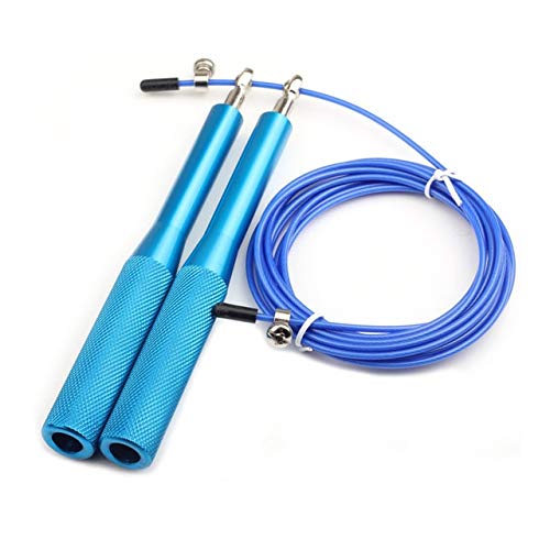 Children's skipping rope fitness exercise Light skipping rope metal speed exercise volume to find gym training equipment men's fitness equipment - Blue