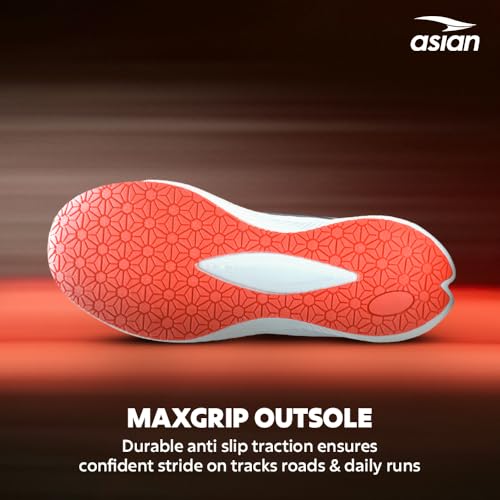 Image of ASIAN Boss-26 Running Shoes for Men | Lightweight Casual Sports Shoes for Walking, Jogging, Gym Boys Stylish Sneaker with Breathable & Anti-Slip Durable Sole