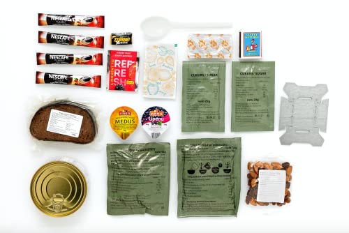 Latvia MRE (Meals Ready-to-Eat) Genuine Military Surplus Field Ration 8h (6 - Stewed Beef in Sauce)