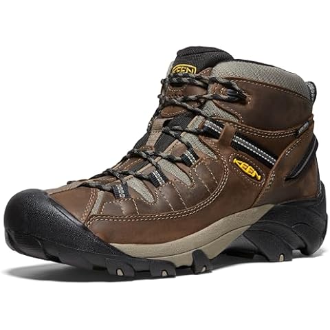 KEEN Men's Targhee 2 Mid Waterproof Hiking Boots Cover