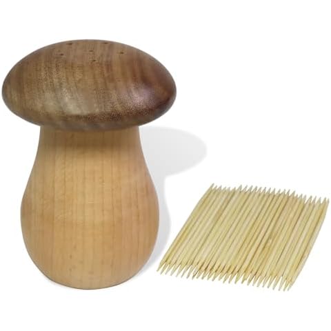 salomayes Mushroom Toothpick Dispenser Cover