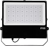 AML Flutlichtstrahler FLP2 dimmbar - LED Strahler mit hochwertigem Mean Well LED-Treiber, IP66 klassifiziert, LED Scheinwerfer, für Innen- und Außenbereich (4.000K (neutralweiß), 300W)