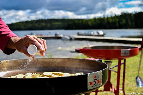 Original FIREDISC 24" Short Outdoor Portable Propane Cooker | Black