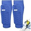 Soccer Shin Guards for Kids Youth Adult, Shin Defender Shin Guards with Honeycomb, Lightweight Shin Guard Sleeves for ski, Shin Pads for Football Baseball Boxing MTB