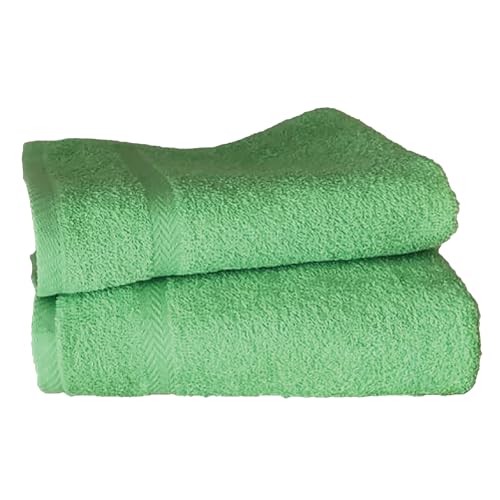 夢工房 コーマカラーフェイスタオル 2枚 泉州タオル(アップルグリーン)