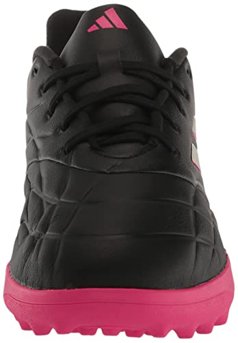 Adidas Unisex Copa Pure.3 Turf Soccer Shoe, Black/Zero Metallic/Team Shock Pink, 10 Us Men #TOP1