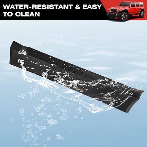 Image of 1797 Grab Bar Tray fit for 2024 2025 Jeep Wrangler JL JLU 4XE Gladiator JT Accessories Interior Passenger Handle Storage Box Organizer