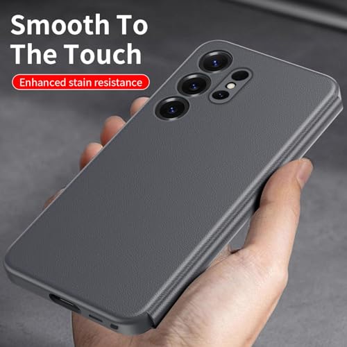 Étui S25 Ultra Premium Smart View Flip Case Fin - 4