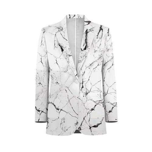 UNICEU Men's Sport Coats & Blazers Casual Mens Suit One Button Lightweight Business Suit Jackets3