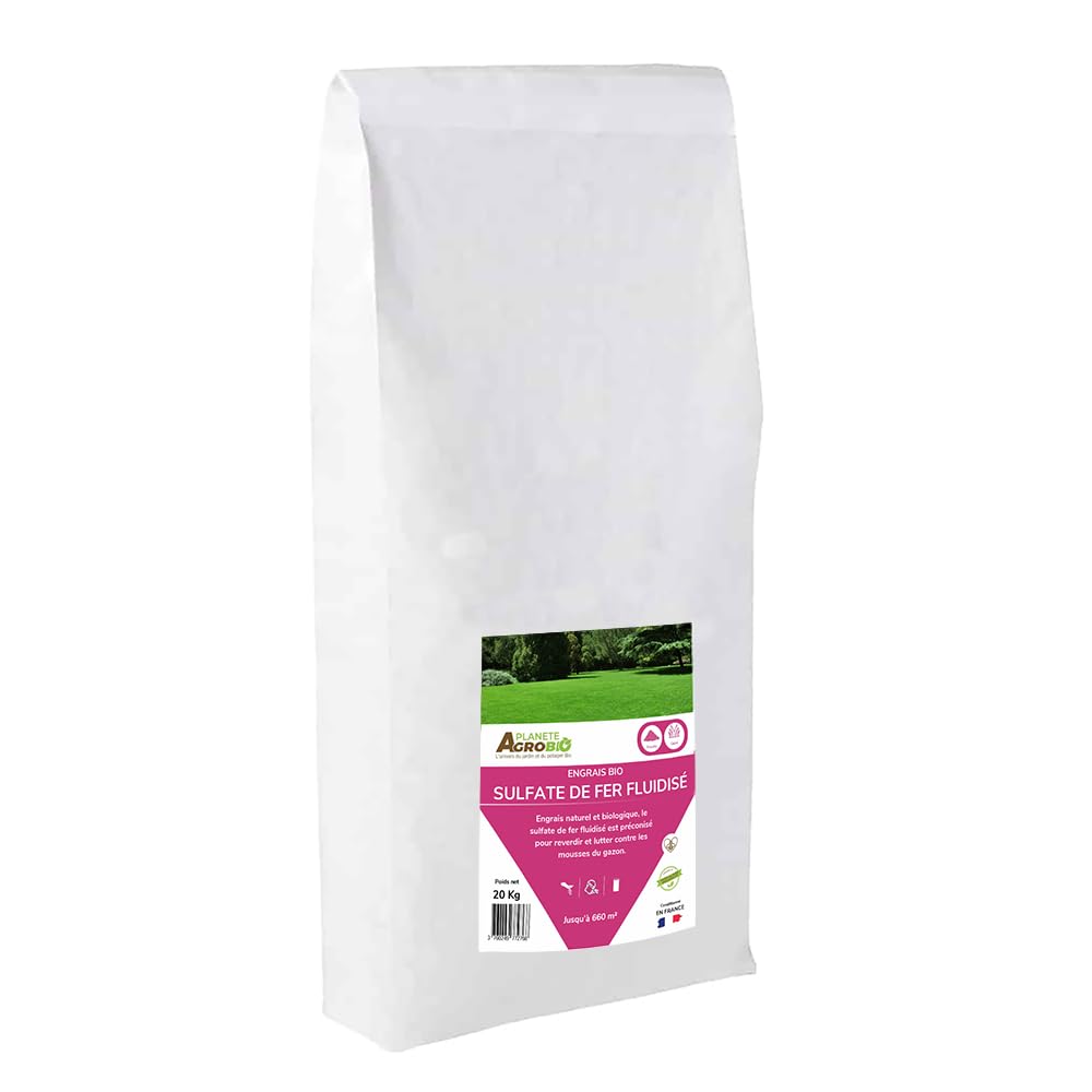 Engrais sulfate de fer fluidisé (20 kg)