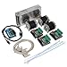 3 Axis Controller Kit Nema23 270oz-in CNC Stepper Motor (Dual Shaft) 76mm 3A & TB6560 Driver+350W 24V power supply for CNC Router