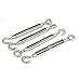 Aexit M10 Male Thread Adjustable Stainless Steel Eye Hook Turnbuckle 4pcs (f81282aef11ac727caf2b2eafff0e665)