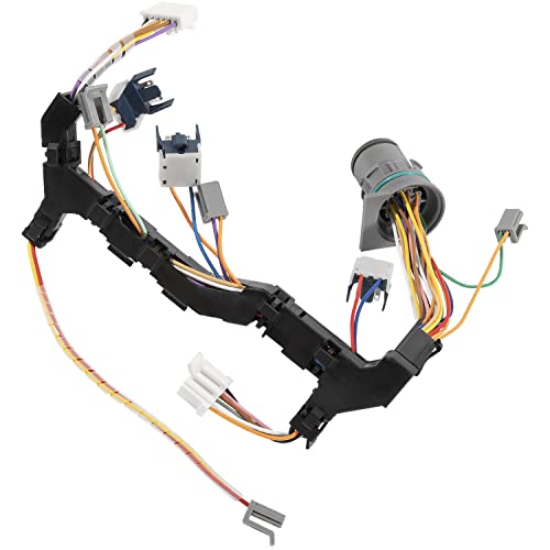 Wire Harness for Allison Transmission 7 Solenoid, 6 Speed Transmission Wiring Harness for 2006-2009 Chevy GMC Duramax Allison 1000/2000/2400, Replace29543336, 350-0087,121446C