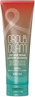 شامبو كافيين لإصلاح الشعر الجاف من جرو اند جلام - 250 مل