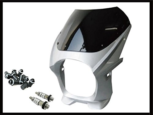 ビキニカウル 180φ ブラック M8取付けボルト/スクリーンボルトシルバー付属 Amazon | ビキニカウル 180φ シルバー M8取付けボルト/スクリーン