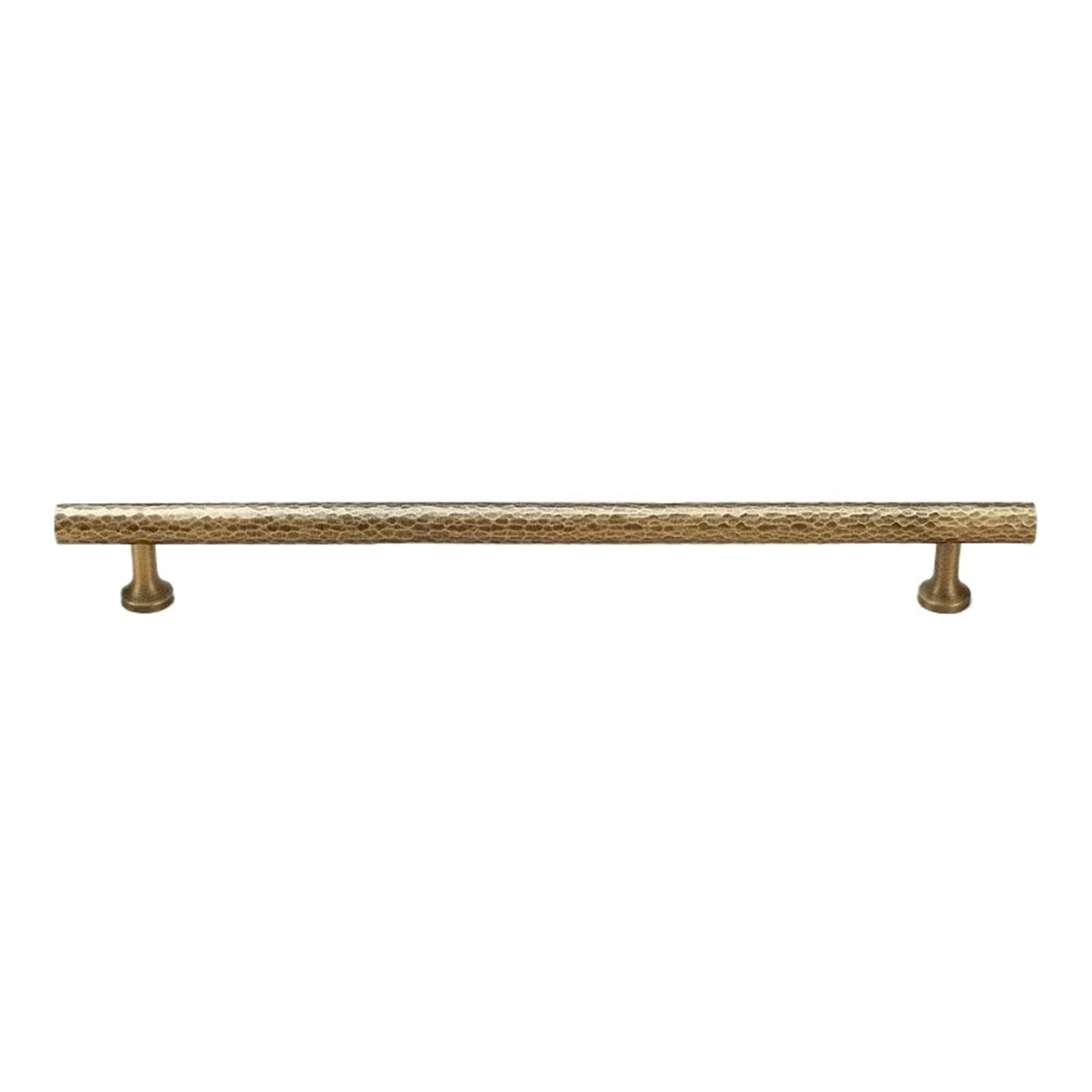 Vaqropnshrg Bronze-A-224Mm Vintage Brass Cabinet Drawer Handles, Hand-Hammered Texture Furniture Pulls