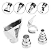 Ryanang 4Pcs Heat Gun Air Nozzles Electric Kit Accessories Industrial Tools Shrink Wrap A25 Welding Nozzle