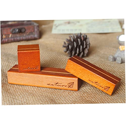 HOMSFOU 8 Pçs Porta-Fotos Suporte De Exibição De Fotos Clipes De Madeira Mantimentos Suporte De Foto