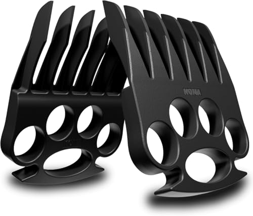 Kona Wolverine Meat Claws for Shredding – Heavy Duty BBQ Pulled Pork Shredder Tool, Bear Claw Grip – BPA-Free Meat Handler Forks Stocking Stuffer for Grill Lovers