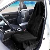 LUCYLEXIXI Toalla impermeable para asiento de coche, perfecta para asiento de coche, antideslizante, universal, ideal para entrenamiento después del gimnasio, correr, natación, playa y senderismo