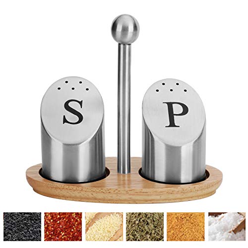 Pote recipiente de condimento de aço inoxidável, conjunto de caixa de tempero, frasco de tempero de