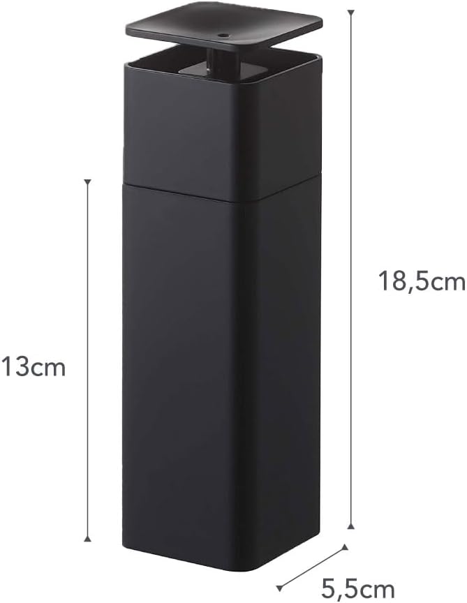 Yamazaki Home Tower One Handed Dispenser - Abs Plastic - 8.5 Fluid Oz., 250 Milliliters