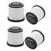 4 Pcs PVF110 Replacement Filter for Black and Decker PHV1410 PHV1810 PHV1210 BDH2000PL Vacuum Cleaner, Part# 90552433