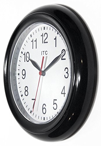 Horloge murale Infinity Instruments mise au point pendule en résine pour décoration maison - 5