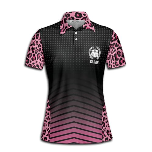 Custom Bowling Shirts for Women, Personalized Women's Bowling Shirts Jerseys Polo Small - 5XL2