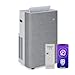 Produktbild Klarstein AireLux Mobile Klimaanlage  14.000 BTU, Für Räume bis 51 m², App & Sprachsteuerung, 4-in-1 Kühlung, Entfeuchter, Ventilator & Schlafmodus, Leise, Grau