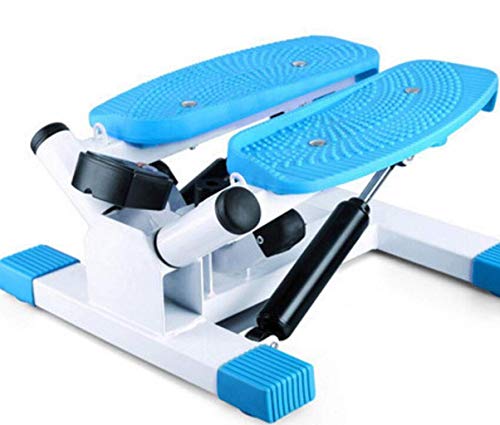 ZHJOPP Mini Stepper aérobique, Petit entraîneur de Fitness Multifonctionnel, entraînement de Fitness de Mise en Forme des Jambes et des Cuisses à la Maison (Couleur : Bleu)