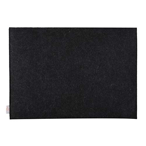 Image of OON Felt Laptop Sleeve - Eggily-15 Inch-Black