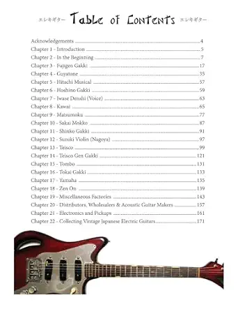 History of Japanese Electric Guitars | Illustrated Guitar Reference Book with Vintage Models and Pickups | Collectors Guide for 1940s1960s Instruments with Guitar History and Factory Origins-Wow! eBook