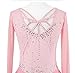ZYDANC B,S,Professional Rhythmic Gymnastic Leotard Ice Skating Dresses Gymnastics Roller Performance Dance Wears for Girls Womens
