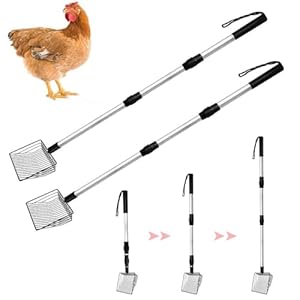 2 Pz Paletta per Letame di Pollo,Pa...