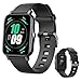 Smartwatch,Fitness Tracker mit Körpertemperatur,Herzfrequenz,Blutdruck,Blutsauerstoff,Schlafüberwachung,Distanz und Kalorienzähler,1,7 Zoll,16 Sportmodi,IP68 Wasserdicht,Smart Touch Watch