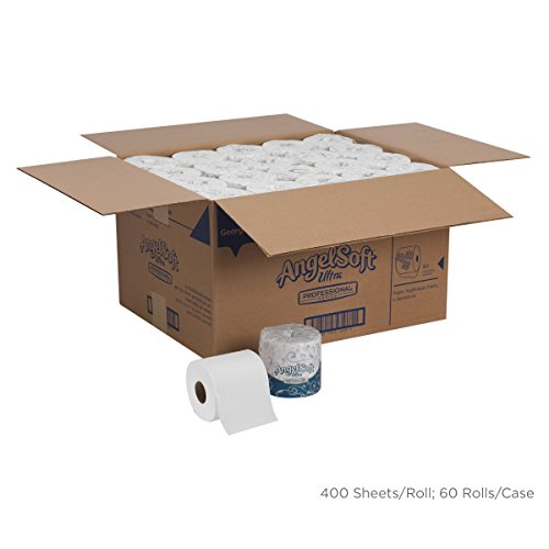 Georgia-Pacific Embossed Toilet Paper By Gp Pro Bathroom Tissue, 60 Count (Pack Of 1), White 24000 #TOP3