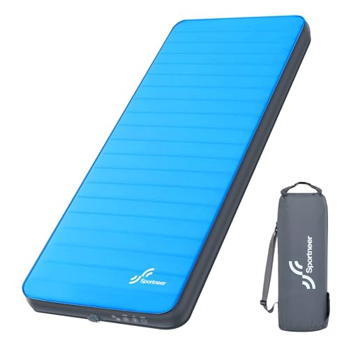 Sportneer-Sleeping-Pad-for-Camping-Self-Inflating-Air-Mattress-with-Solid-Foam-Ultra-Thick-and-Comfortable-Portable-Roll-Up-Mat-Inflatable-Outdoor-Pad-for-High-Altitudes-Travel-Adventures-Blue