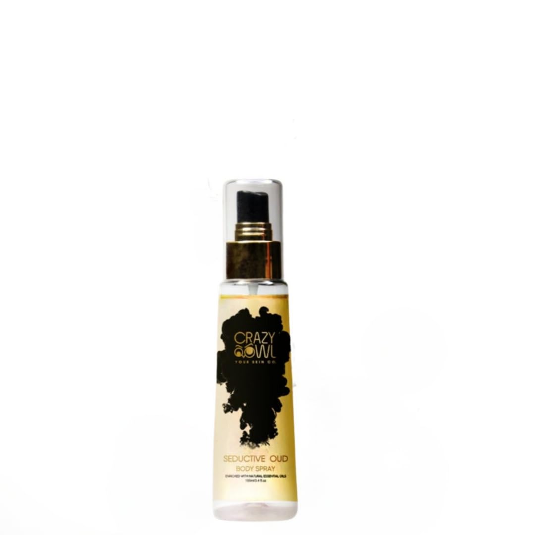 CRAZY OWL Seductive Oud Body MIst| Perfect For Daily Use, Long Lasting, No Gas, Everyday Perfume Mist for Men and Women - 100 ml