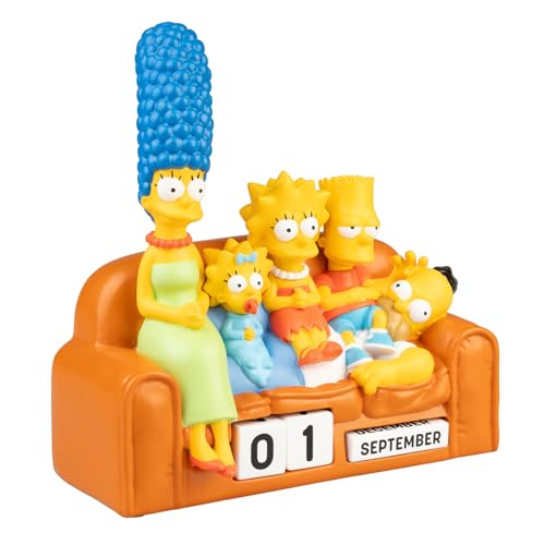 Calendario Perpetuo Simpsons 3D - Figuras Simpsons Regalo