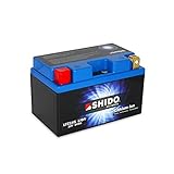 Mayor vida útil shido ltz14s Lion – S batería de litio, Litio Azul (Precio incluye euros 7,50 pfand)