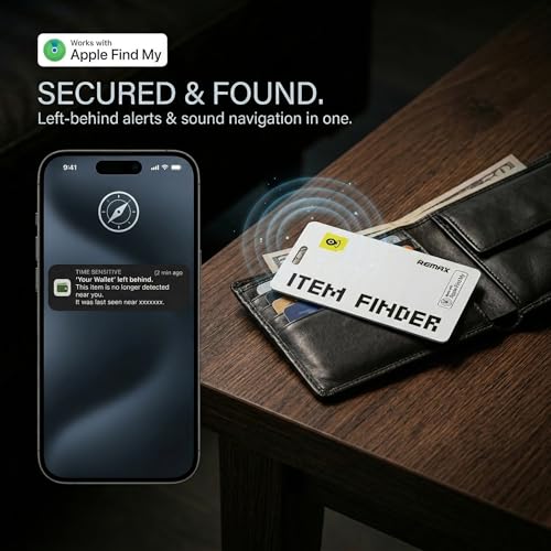 Wallet Tracker Card, Wallet Tracker with Wireless Charging, Works with Apple Find My (iOS Only), IP68 Waterproof Tracking Card, Ultra-Thin Smart Anti-Loss Locator for Wallet, Passport, Backpack - image 2
