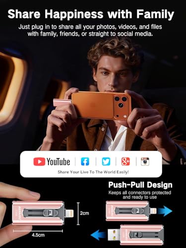 Clé USB pour iPhone 512 Go : stocker vos photos sans payer le Cloud