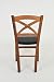 Tommychairs - Set 4 sillas Cross para Cocina y Comedor, Estructura en...