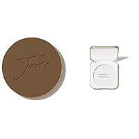 Vista 17 de Jane Iredale PurePressed Base Polvo Mineral de Maquillaje de Repuesto o Juego de Compacto Rellenable Polvo Prensado Semi Mate con SPF Sin Talco