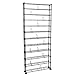 Atlantic Maxsteel 12 Tier Shelving - Heavy Gauge Steel Wire Shelving for 864 CD/450 DVD/Blu-Ray/Games in Gunmetal,38408071