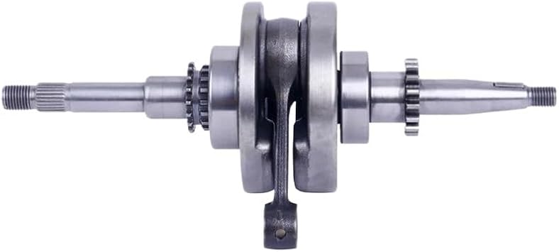 Crankshaft with 16 Teeth Compatible GY6 49cc 50cc 139QMB 139QMA Scooter Moped